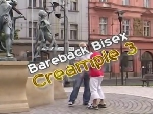 Bareback Bisex Cream Pie 3 part1