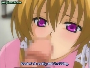Anime nurse enjoys shemale cock