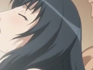 Hot and big titted hentai girl fucked hard