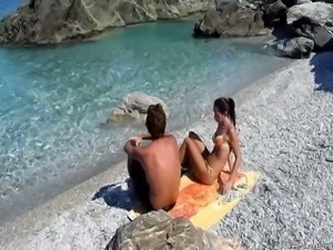 Great Sex Scene At The Beach