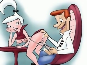 Futurama vs Jetsons porn parody