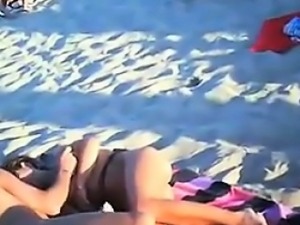 Fucking In Public At The Beach