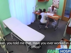 FakeHospital Sexy new nurse likes working for her new boss