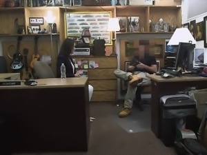 Seductive customers wife banged by pawn man at the pawnshop