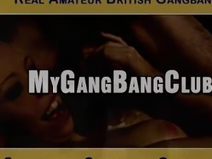 Hardcore Real Euro GangBang