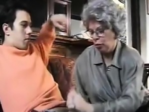 Granny And This Young Guy Having Sex