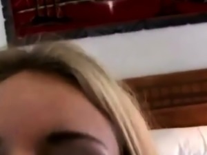 Blonde Sucks Dong In Pov Video