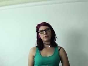 PUNK CHICK FUCKED ROUGH DURING CASTING AUDITION