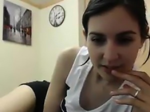 Horny Webcam Girl Enjoying Her Toy