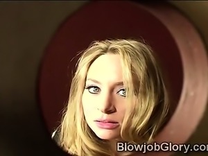 Big boobed blondie finds huge dick at the confessional