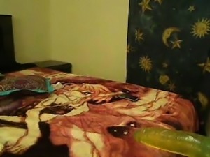 Horny Teen And Her Dildo No Audio