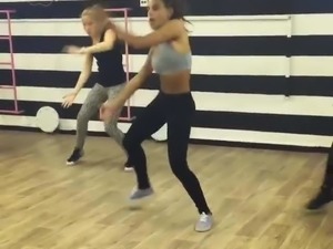 Israeli sexy girl dancing
