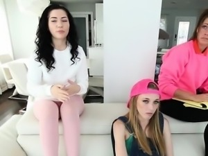 Very naughty group of sluts gets what they wanted