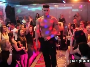 Wacky teenies get entirely wild and nude at hardcore party