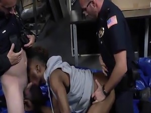 Boy sucking cop videos gay Breaking and Entering Leads to a Hard Arres