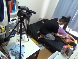 Making the first sex video with a nice girlfriend Koike Nao