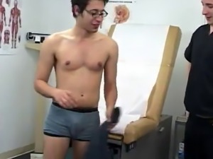 Blowjob at male physical exam gay xxx I began again with