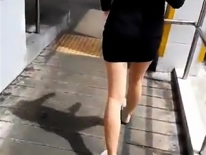 Foot fetish and ass screwing in public toilet