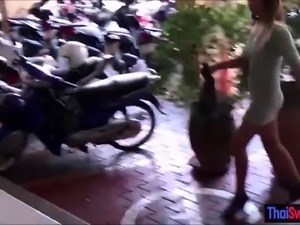 This lucky dude have a very close Thai neighbour chick