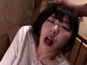Sexy slender Japanese cutie addicted to pain and pleasure