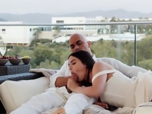 Ariana Van X has romantic sex on vacation