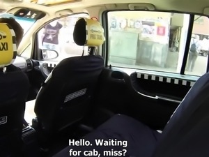 Czech Taxi Blonde Teen gets ride of her LIFE