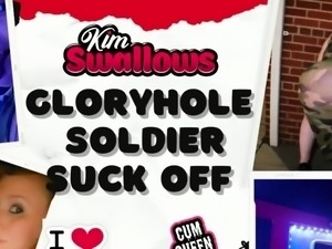 Glory Hole Blowjobs and Brunettes