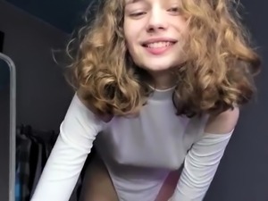 Beautiful wife masturbating show with webcam with toys