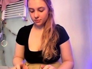 Big boobs milf masturbates with her dildo