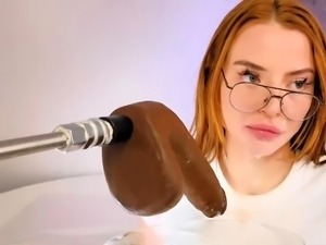 Amateur redhead girlfriend blowjob and anal with creampie