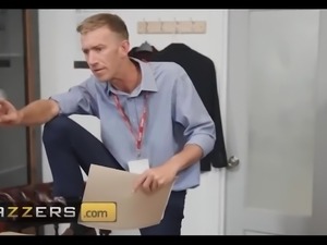 Alice Wilde gets her busty body used as a demonstration for the class