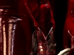 Rude Discipline For Girl In Fetish Latex