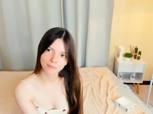 Very pretty skinny small tits long hair teen