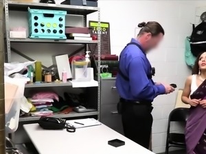 Hot desi milf busted for stealing jewelry