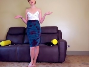 MILF blonde likes big toys