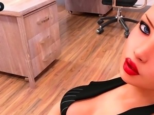 Camera testing in 3D quick fuck