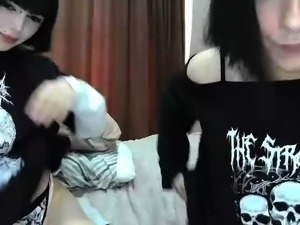 Amateur asian toyer toying at home
