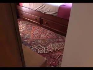 Stepmom caught licking blonde and gets fucked hard in wild FFM