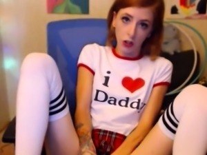 Amateur redhead Russian teen