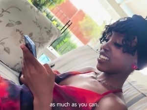 Hairy Pussy Black Teen Riding Big Cock